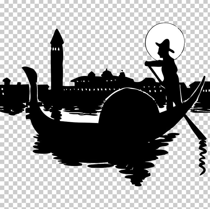 Venice Gondola PNG, Clipart, Clip Art, Gondola, Silhouette, Vector, Venice Free PNG Download