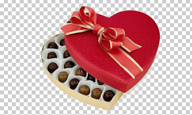 Chocolate Truffle Valentine's Day Bonbon Candy PNG, Clipart, Bombonierka, Bow, Box, Cardboard Box, Chocolate Free PNG Download