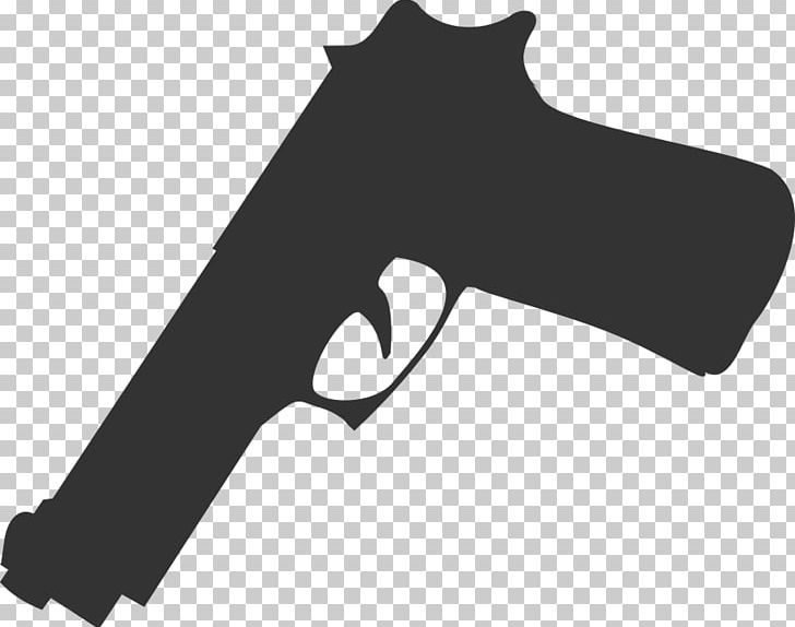 Gun Pistol Rifle PNG, Clipart, Bat, Black, Black And White, Clip, Firearm Free PNG Download