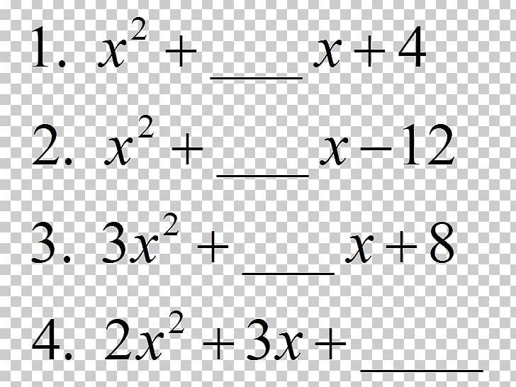 Factorization Of Polynomials Quadratic Equation Mathematics Polynomial Expansion PNG, Clipart, Algebra, Angle, Area, Black And White, Completing The Square Free PNG Download