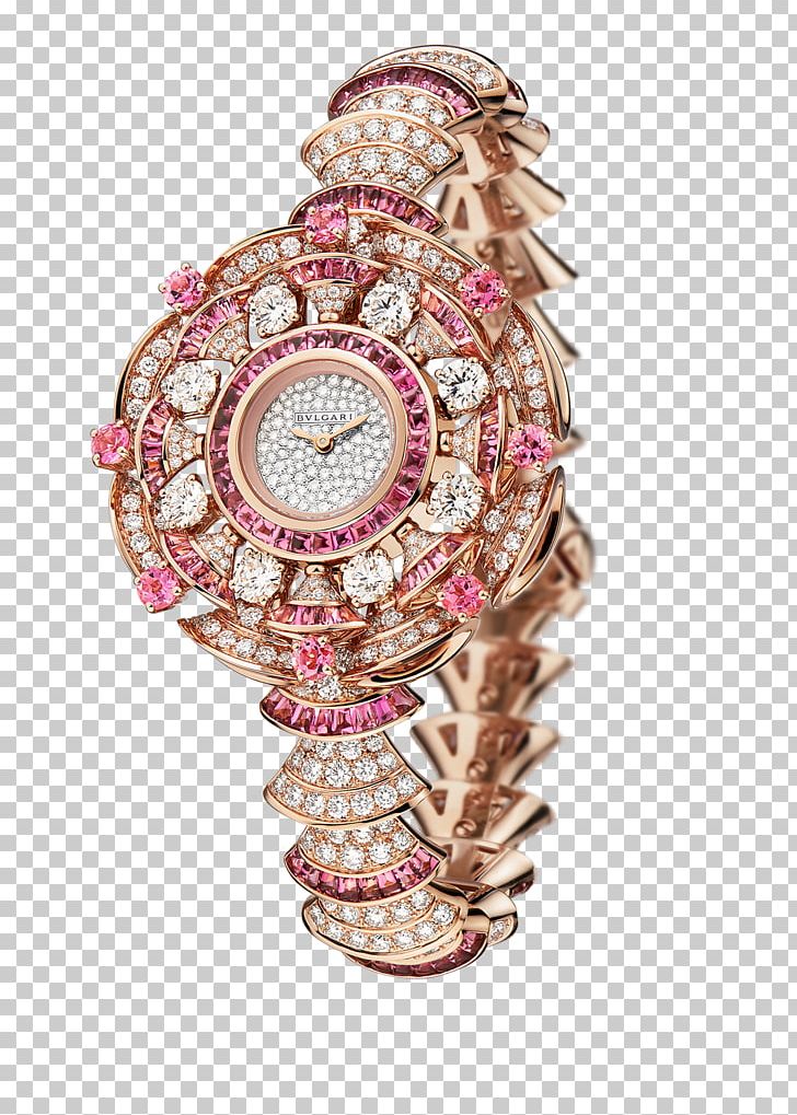 Watch Bulgari Jewellery Gold PNG, Clipart, Bulgari, Bvlgari, Color Powder, Designer, Diamond Free PNG Download