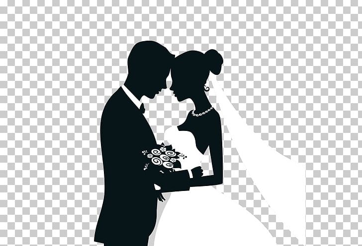 Wedding Invitation Bridegroom Silhouette PNG, Clipart, Black And White, Boyfriend, Bride, Bridegroom, Ceremony Free PNG Download