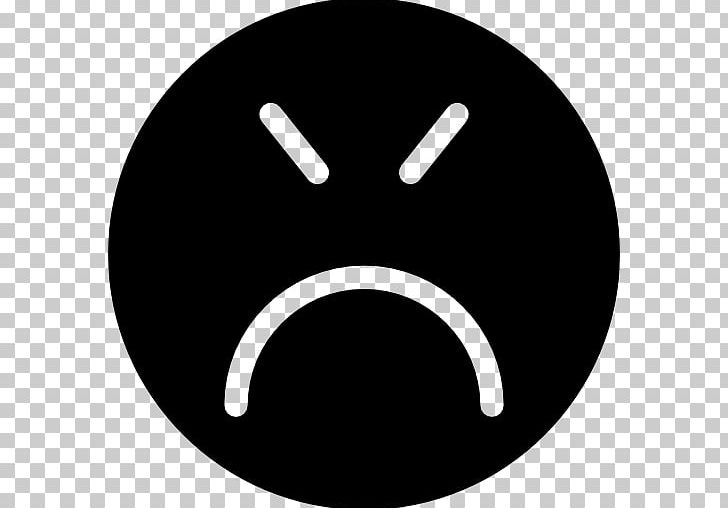 Emoticon Smiley Computer Icons Sadness PNG, Clipart, Angle, Angry, Angry Emoji, Black And White, Circle Free PNG Download