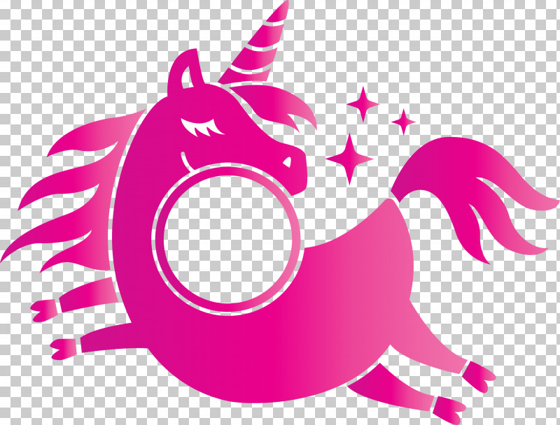 Unicorn Frame PNG, Clipart, Magenta, Pink, Unicorn Frame Free PNG Download