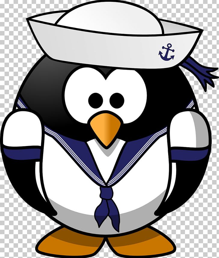 Penguin Sailor PNG, Clipart, Animals, Artwork, Beak, Bird, Boat Free PNG Download