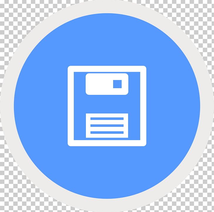 Computer Icons Floppy Disk PNG, Clipart, Area, Blue, Brand, Circle, Computer Free PNG Download