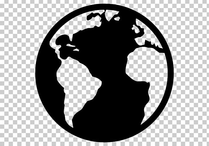 Earth Globe Computer Icons PNG, Clipart, Artwork, Black, Black And White, Circle, Computer Icons Free PNG Download