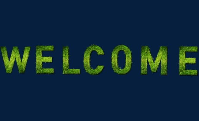 Welcome Lawn Lines Material PNG, Clipart, Green, Lawn Clipart, Letter, Lines Clipart, Material Clipart Free PNG Download