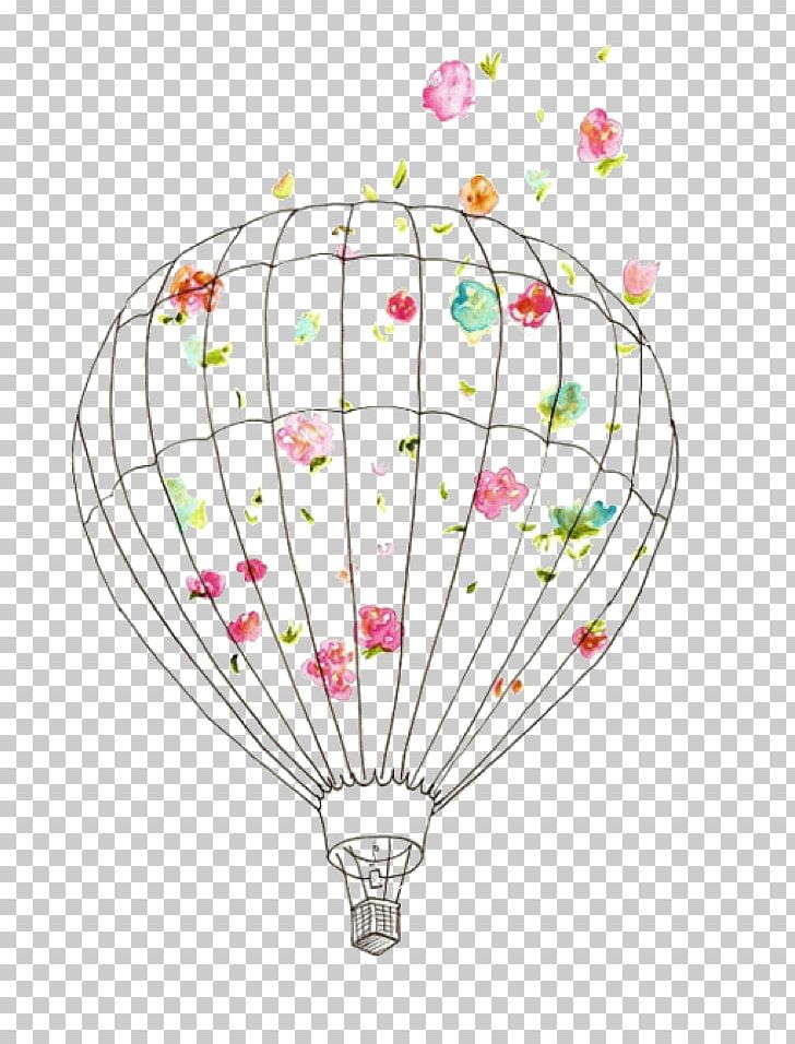 Hot Air Balloon Drawing Scrapbooking PNG, Clipart, Air Balloon, Balloon, Child, Coloring Book, Drawing Free PNG Download