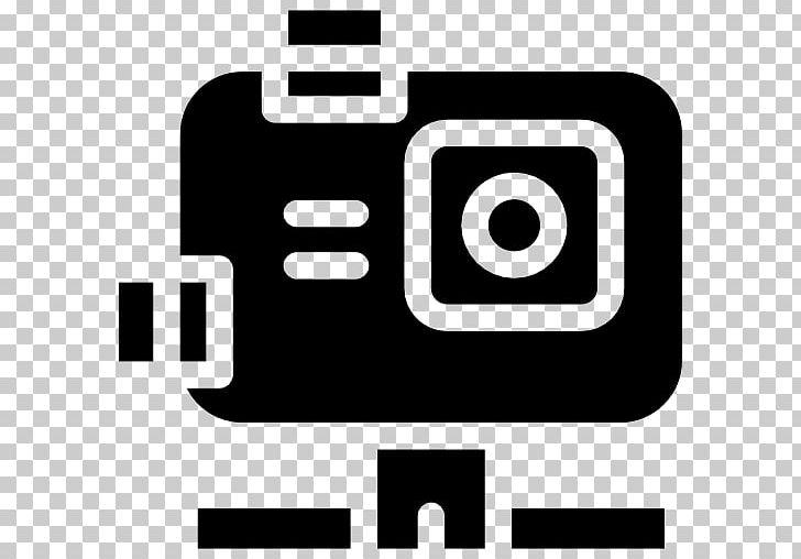 Logo Computer Icons GoPro Electronics PNG, Clipart, Area, Black And White, Brand, Camera, Computer Icons Free PNG Download