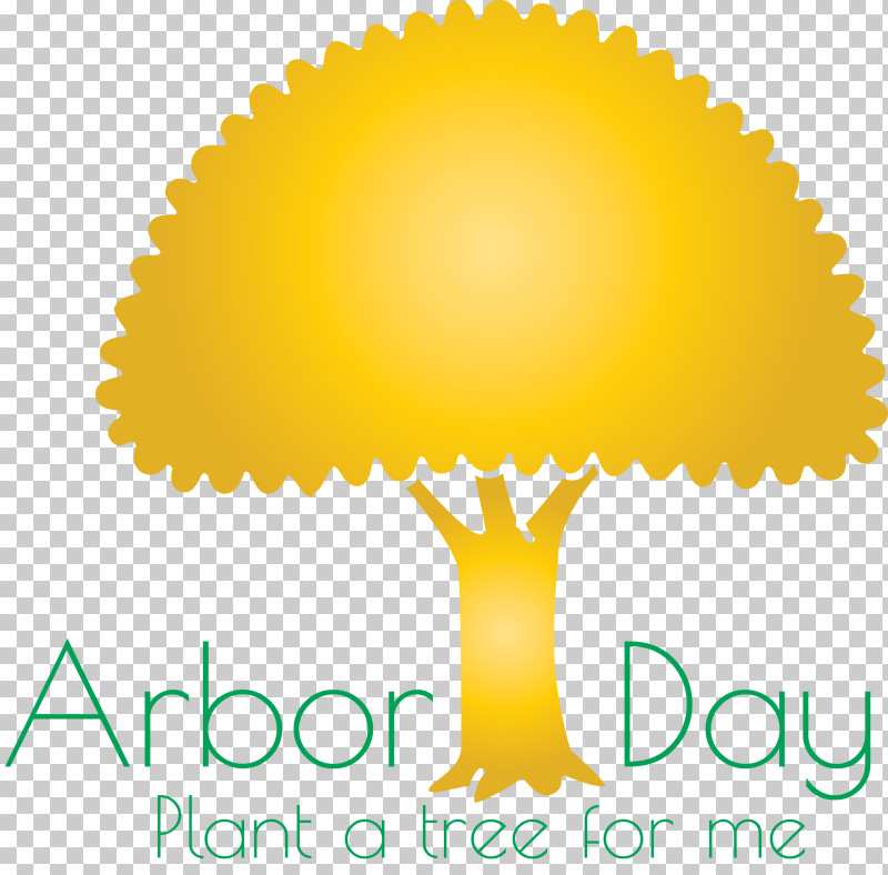 Arbor Day Tree Green PNG, Clipart, Arbor Day, Green, Logo, Tree, Yellow Free PNG Download
