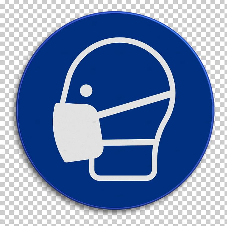 Face Shield Dust Mask Personal Protective Equipment Sign PNG, Clipart, Art, Blue, Circle, Clothing, Communication Free PNG Download