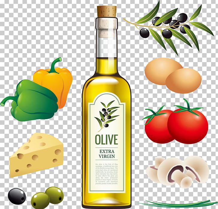 Olive Oil Vegetable Ingredient PNG, Clipart, Almond, Bottle, Cartoon Bottle, Cooking, Distilled Beverage Free PNG Download