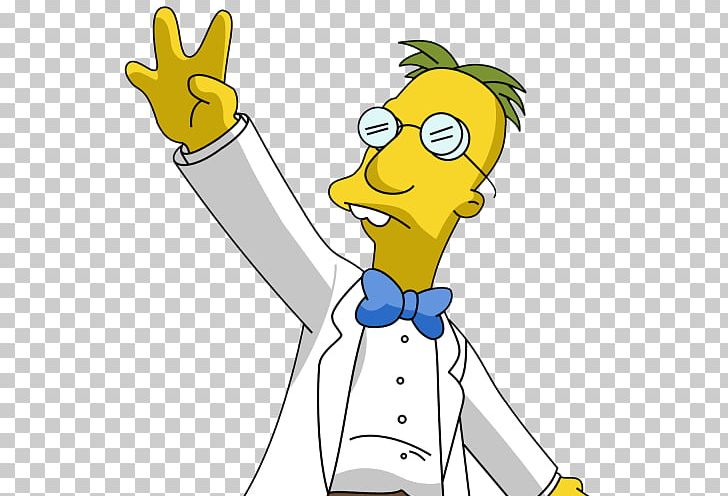 Professor Frink The Simpsons: Tapped Out Homer Simpson Lisa Simpson Hans Moleman PNG, Clipart, Area, Art, Artwork, Beak, Cartoon Free PNG Download