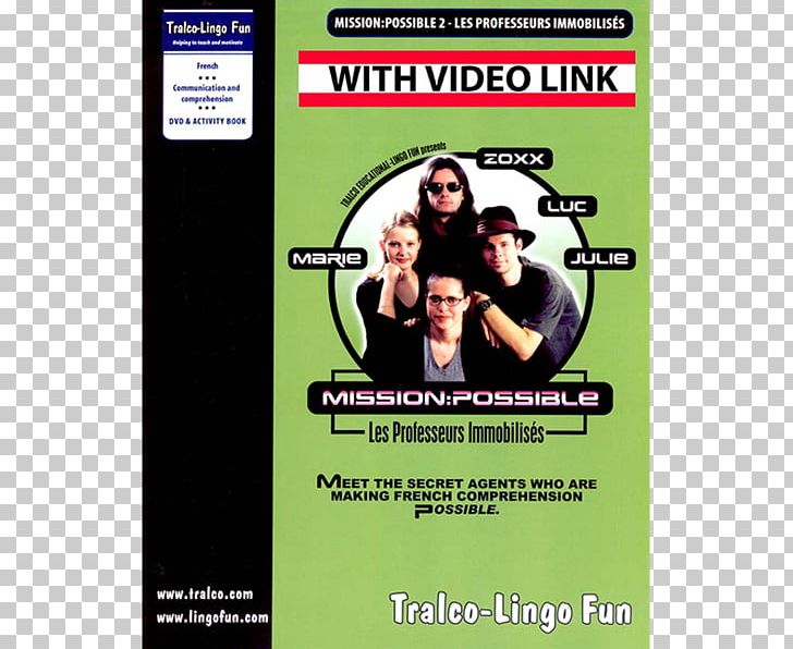 Mission Possible 5 : Les Jeux Cosmiques Linguascope Video DVD School PNG, Clipart, Advertising, Celebrity, Dvd, French, Internet Free PNG Download