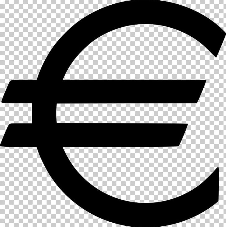 Euro Sign Currency Symbol Money PNG, Clipart, Angle, Area, Bank, Banknote, Black And White Free PNG Download