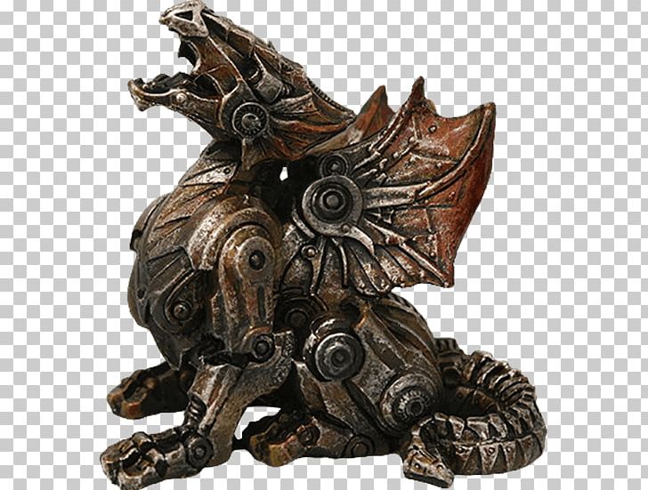 Figurine Statue Robot Sculpture Steampunk PNG, Clipart, Art, Bronze Sculpture, Chinese Dragon, Collectable, Cyborg Free PNG Download