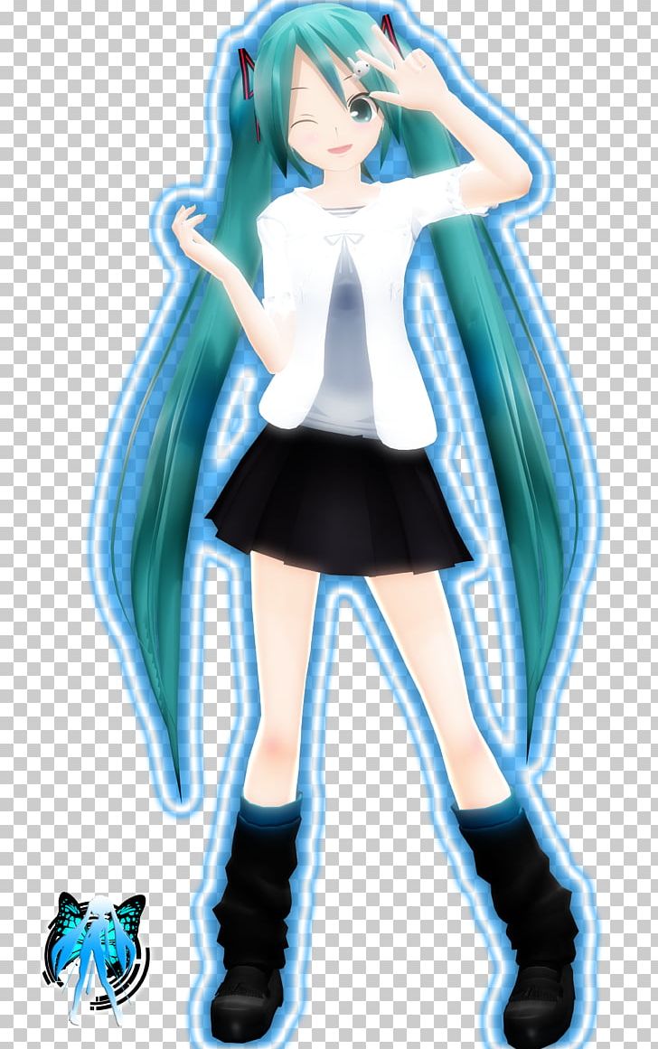 Hatsune Miku Character Turquoise PNG, Clipart, Anime, Art, Artist, Azure, Black Hair Free PNG Download