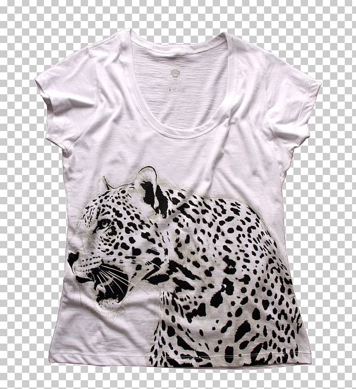 T-shirt Jaguar Sleeve Blouse PNG, Clipart, Animal, Art, Big Cat, Big Cats, Black Free PNG Download