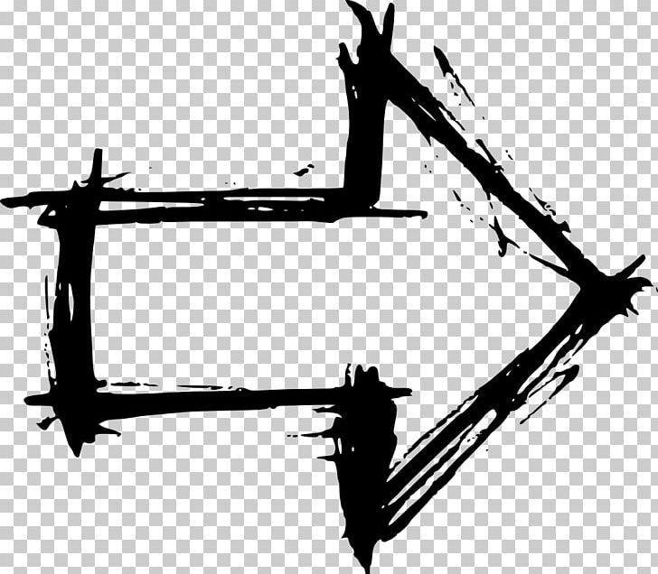 Drawing Arrow PNG, Clipart, Arrow, Barbed Wire, Black, Black And White, Branch Free PNG Download