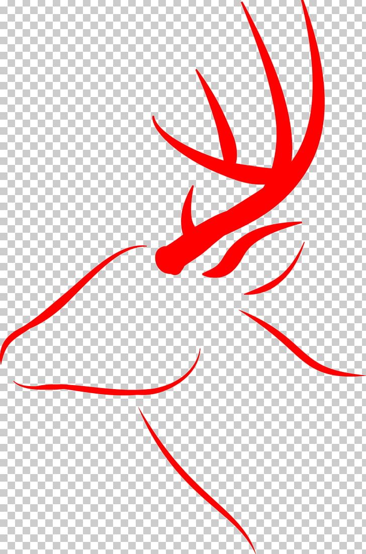 Red Deer PNG, Clipart, Area, Artwork, Beak, Black And White, Blacktailed Deer Free PNG Download