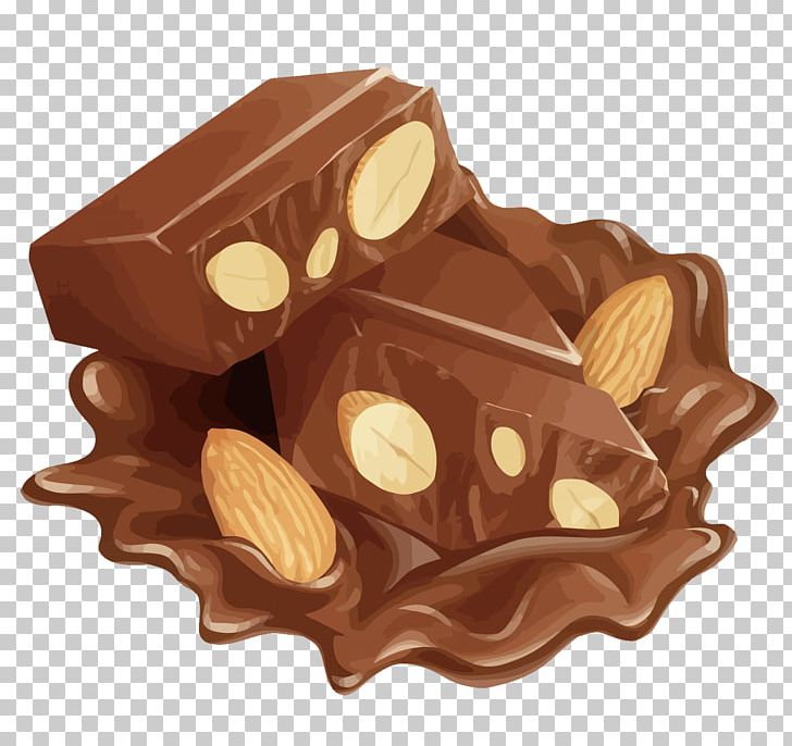 Chocolate Bonbon Praline Cartoon PNG, Clipart, Almond, Almond Nut, Almonds, Almond Vector, Apricot Kernel Free PNG Download