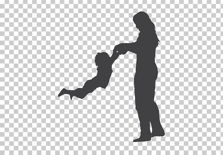Mother Silhouette PNG, Clipart, Animals, Arm, Black And White, Download, Encapsulated Postscript Free PNG Download