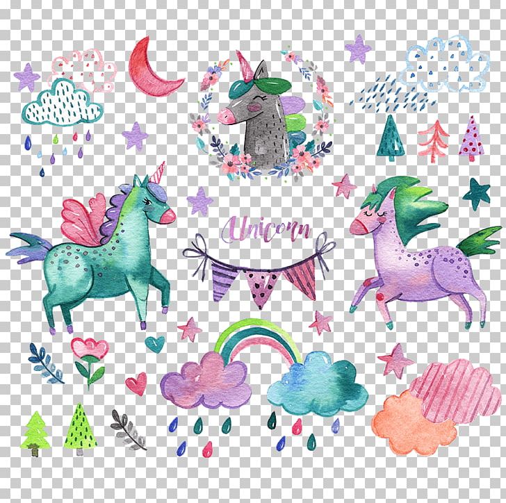 Unicorn Fairy Tale PNG, Clipart, Animal Figure, Area, Art, Background Vector, Cdr Free PNG Download