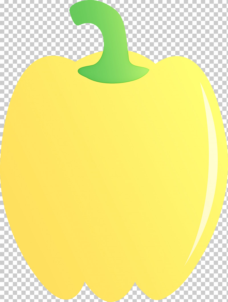 Yellow Fruit Plant Bell Pepper Pear PNG, Clipart, Apple, Bell Pepper, Food, Fruit, Legume Free PNG Download