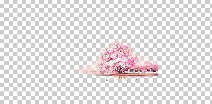 Xiajizhen Watercolor Painting Paper YouTube PNG, Clipart, Beautiful, Blossom, Branch, Cherry Blossom, Flower Free PNG Download