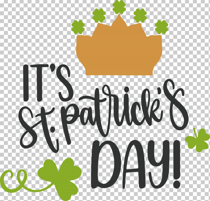 St Patricks Day Saint Patrick PNG, Clipart, Behavior, Flower, Leaf, Line, Logo Free PNG Download