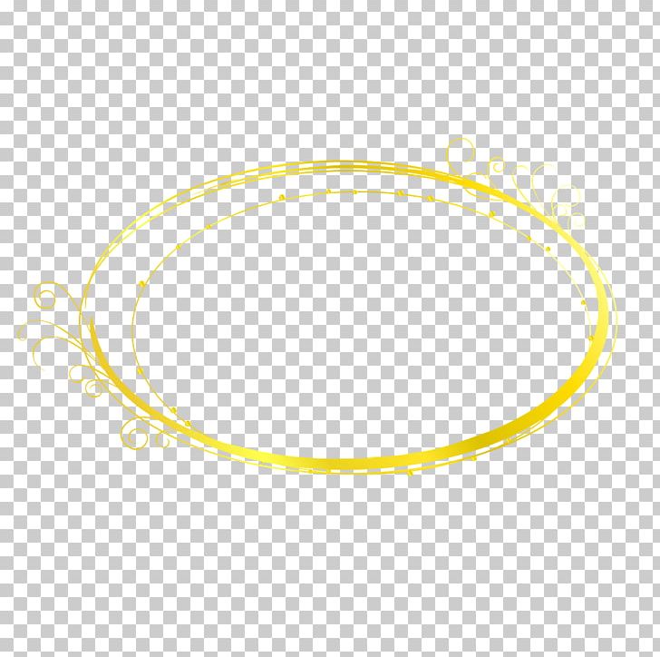 Yellow Circle Material Bangle PNG, Clipart, Bangle, Body Jewellery, Body Jewelry, Border Frame, Circle Free PNG Download