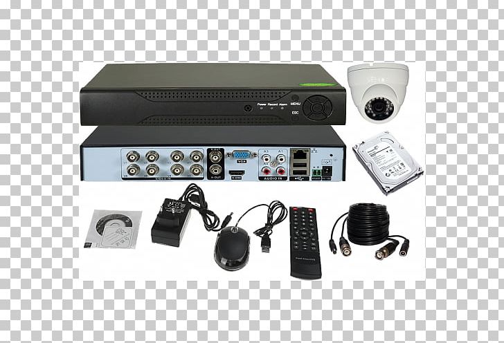 Closed-circuit Television Camera Network Video Recorder IP Camera PNG, Clipart, Audio Receiver, Digi, Electronic Device, Electronics, Electronics Accessory Free PNG Download