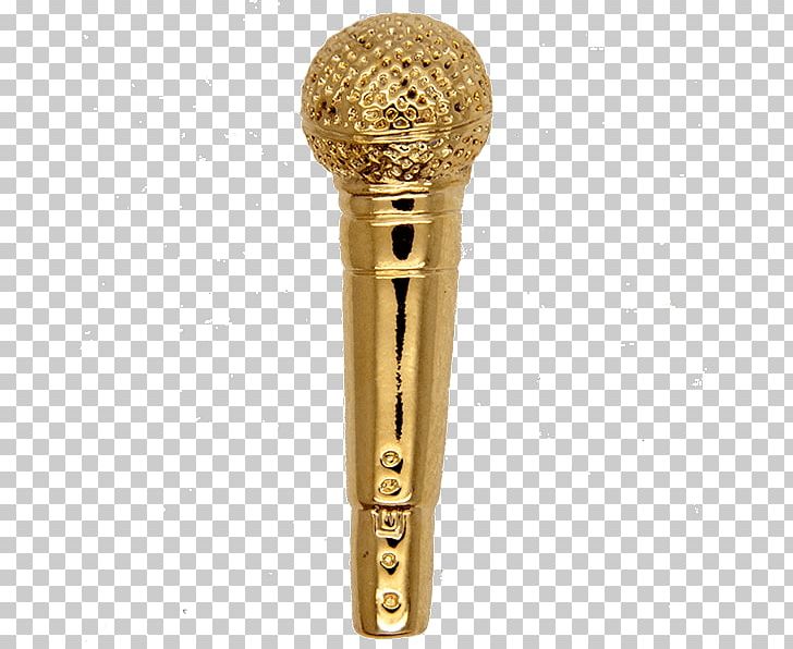 Gold Silver Microphone Pin Brass PNG, Clipart, Audio, Audio Equipment, Bag, Brass, Gin Free PNG Download