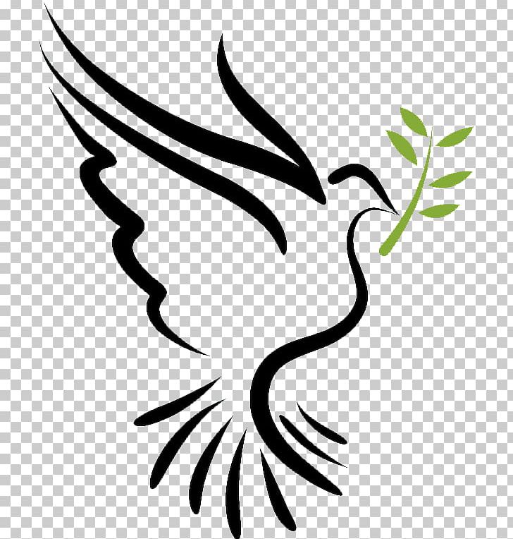 Bible Doves As Symbols Holy Spirit Columbidae PNG, Clipart, Artwork, Beak, Bird, Black And White, Branch Free PNG Download