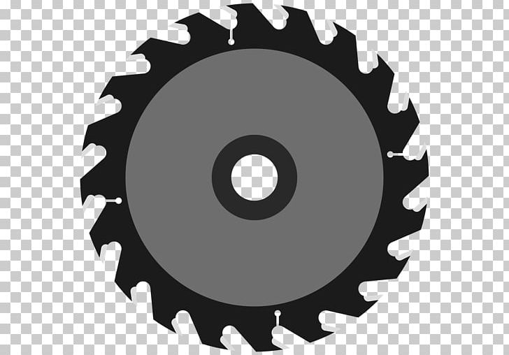 Circular Saw Blade Cutting Chainsaw PNG, Clipart, Automotive Tire, Black And White, Blade, Blobby, Building Free PNG Download