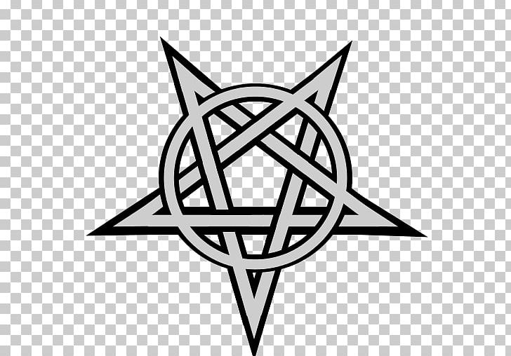 Pentagram Symbol Paper Endless Knot Sticker PNG, Clipart, Angle, Black, Black And White, Brand, Celtic Knot Free PNG Download