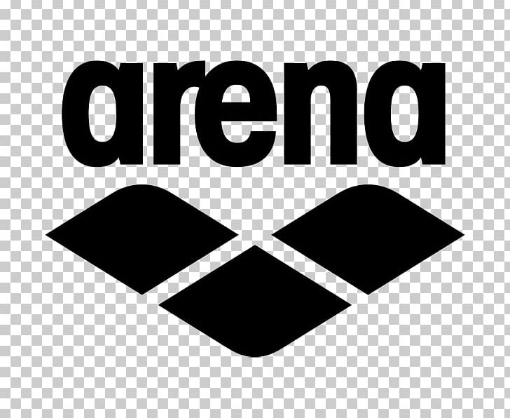 Logo Brand Arena Swimming Swimsuit PNG, Clipart, Angle, Area, Arena, Black, Black And White Free PNG Download
