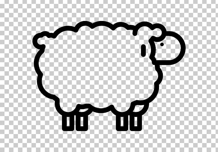 Sheep Cattle Computer Icons PNG, Clipart, Animals, Area, Black, Black And White, Cattle Free PNG Download
