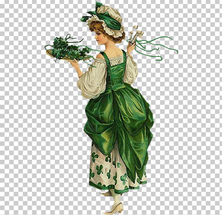 Victorian Era Ireland Shamrock Saint Patrick's Day PNG, Clipart, Ireland, Shamrock, Victorian Era, Woman Free PNG Download