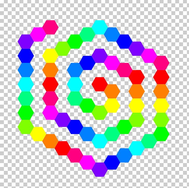Hexagon Spiral Circle PNG, Clipart, Area, Circle, Color, Geometry, Heart Free PNG Download