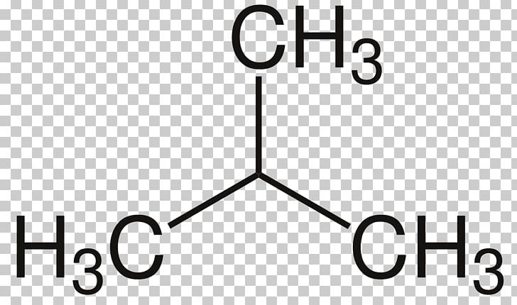 Isobutane Structural Formula Propane Chemical Formula PNG, Clipart, Angle, Area, Black And White, Brand, Butane Free PNG Download
