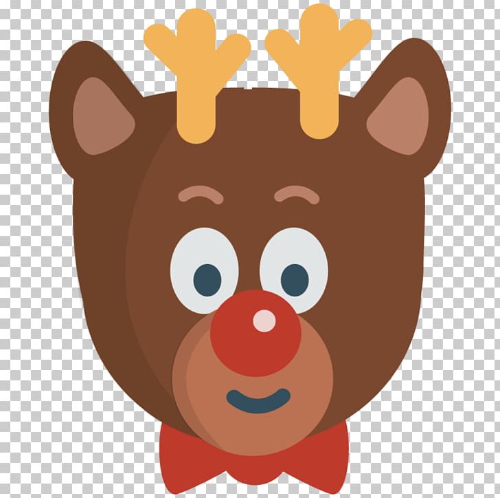Rudolph Reindeer PNG, Clipart, Bear, Carnivoran, Cartoon, Christmas, Cuteness Free PNG Download