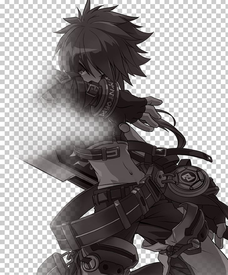 Elsword Wiki Slayer Drawing PNG, Clipart, Anime, Armour, Art, Black, Black And White Free PNG Download