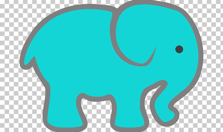 Indian Elephant Turquoise Elephantidae PNG, Clipart, Area, Blue, Drawing, Elephant, Elephantidae Free PNG Download