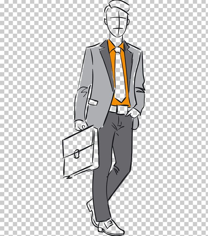 Cartoon Drawing Sketch PNG, Clipart, Business, Business Card, Business Man, Business Vector, Cartoon Characters Free PNG Download