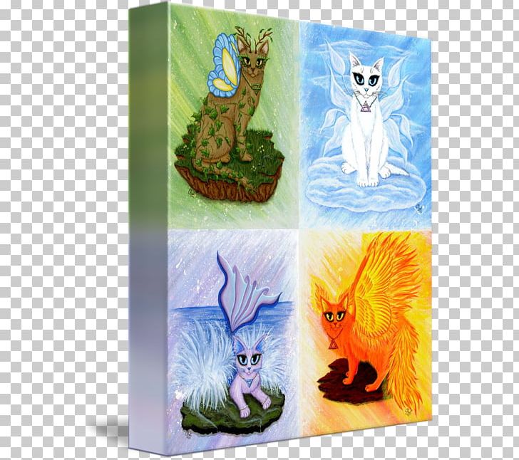 Cat Elemental Fairy Painting Animal PNG, Clipart, Air, Animal, Art, Big Cat, Cat Free PNG Download