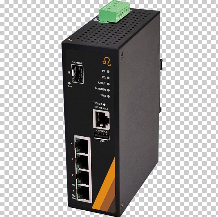 Network Switch Small Form-factor Pluggable Transceiver Computer Network Power Over Ethernet PNG, Clipart, 10 Gigabit Ethernet, Computer Hardware, Computer Network, Electronic Device, Ieee 8023at Free PNG Download