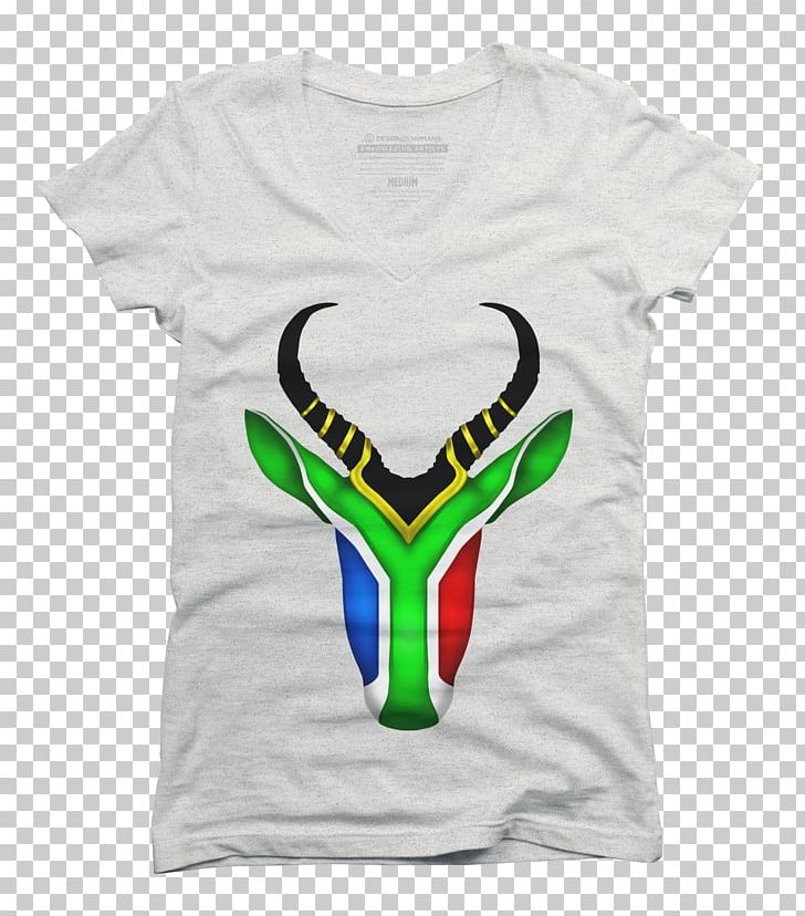 Printed T-shirt Hoodie Springbok Clothing PNG, Clipart, African, Brand, Casual, Clothing, Flag Free PNG Download