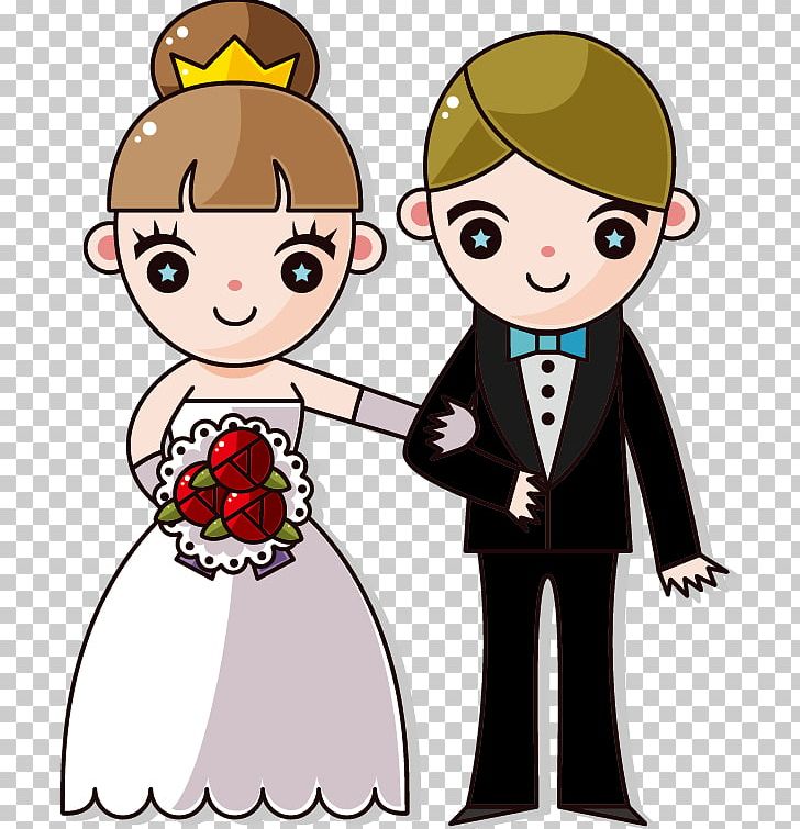 Wedding Invitation Bridegroom PNG, Clipart, Balloon Cartoon, Black Hair, Boy, Boy Cartoon, Bride Free PNG Download